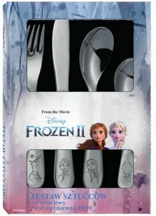 Disney Zestaw 4 sztućców dla dzieci Frozen II 5229-uniw - Sztućce dla dzieci - miniaturka - grafika 2