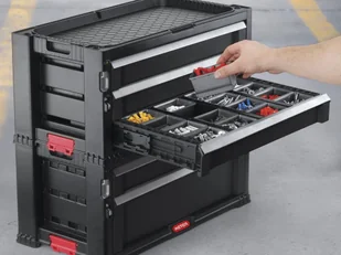 KETER Skrzynka narzędziowa 3 szuflady - Skrzynki i torby narzędziowe - miniaturka - grafika 2