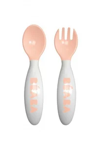 Beaba Nude sztućce plastikowe w etui - Sztućce dla dzieci - miniaturka - grafika 4