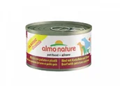 Mokra karma dla psów - Almo Nature Classic Dog Beef with potatoes and peas wołowina z ziemniakami i groszkiem) puszka 95g - miniaturka - grafika 1