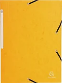 Teczki i skoroszyty - Exacompta 55950E teczka (karton Manila firmy, 3 klapy, etykiety, gumka ściągająca 600 G, DIN A4) losowy kolor 3130630559504 - miniaturka - grafika 1