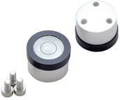 Sprzęt geodezyjny - Libella pudełkowa okrągła LP 201815 - do tyczek geodezyjnych - miniaturka - grafika 1