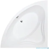 Wanny - Besco Mia 130x130cm wanna narożna + obudowa + syfon  (#WAM-130-NS/OAM-130-NS/19975 ) - miniaturka - grafika 1