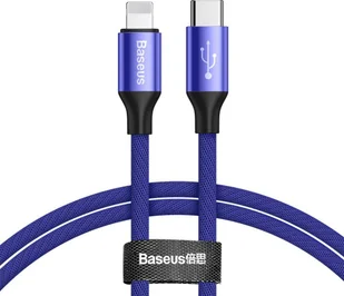 Baseus Yiven USB-C / Lightning 2A 2M CATLYW-D03 BLUE 1573-74475_20190430111050 - Kable USB - miniaturka - grafika 2