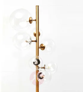 KARE Bello Sette lampa podłogowa szklane kule - Lampy stojące - miniaturka - grafika 2