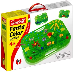 Quercetti FantaColor - Mozaika ogród200 elementów 8007905009710 - Zabawki kreatywne - miniaturka - grafika 3