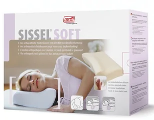 Sissel Hospidex Poduszka ortopedyczna Soft, rozmiar M, biała, SIS-110.020 SIS-110.020 - Poduszki - miniaturka - grafika 3