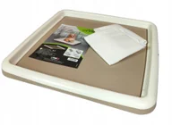 Maty do nauki czystości - Kuweta Dla Psa M Mata Do Nauki Sikania 60x60 +Maty - miniaturka - grafika 1