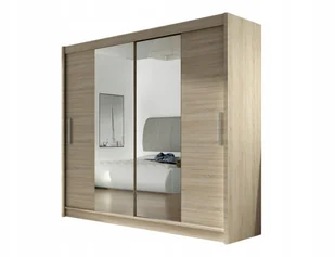 Szafa przesuwna London II - garderoba do sypialni - Szafy - miniaturka - grafika 2