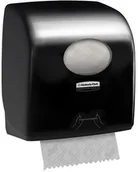 Dozowniki papieru i mydła dla firm - Aquarius 07376000 rolka dozownik na ręcznik, nowy 7376, czarna 7376 - miniaturka - grafika 1