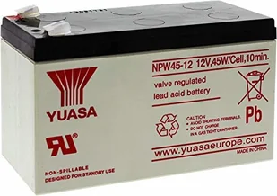Yuasa Akumulator do Ups 8,5Ah/12V NPW45-12 Agm - Baterie do zasilaczy awaryjnych UPS - miniaturka - grafika 2