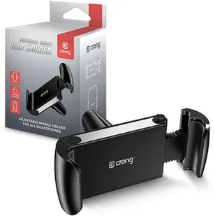 Universal Crong Crong Smart Car Holder Uniwersalny uchwyt samochodowy do telefonu 4"-6,7 czarny) 10_17738 - Uchwyty samochodowe do telefonów - miniaturka - grafika 3