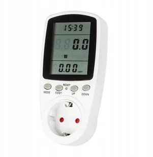 Watomierz Licznik Poboru Prądu Energii Miernik - Multimetry - miniaturka - grafika 3