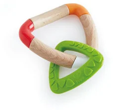 Hape gryzak Trójkąty - Gryzaki dla dzieci - miniaturka - grafika 2