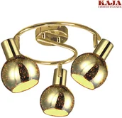 Lampy sufitowe - Kaja ALFRED OLSZEWSKI Żyrandol K-8003-3G G z serii GALAXY II - miniaturka - grafika 1