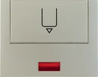 Wyłączniki światła i elektryczne - Berker K5 stal szlachetna łącznik na kartę hotelową B_16417104 - miniaturka - grafika 1