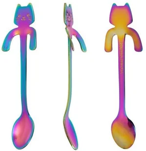 Gadget Master Łyżeczki kotki 2 szt.TĘCZOWE - Gadżety dla niej i dla niego - miniaturka - grafika 7