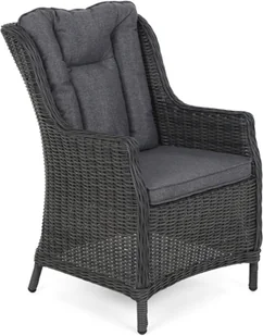 HOME &amp; GARDEN HOME & GARDEN Meble ogrodowe technorattanowe Bristol Round Elegant 180 cm Grey / Grey Melange 8+1 937041 - Meble ogrodowe - miniaturka - grafika 6