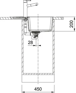 Franke Zlew Centro CNG 611-62 czarny mat 114.0633.084 - Zlewozmywaki - miniaturka - grafika 5