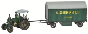 Schuco Lanz Ackerluft with Trailer Schenker GXP-543493 - Samochody i pojazdy dla dzieci - miniaturka - grafika 3