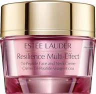 Kremy do twarzy - Estee Lauder Resilience Muli-Effect Tri-Peptide Face and Neck Creme - Ujędrniająco-modelujący krem do twarzy - 50 ml - miniaturka - grafika 1