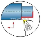 Noże do tokarek - DARMET NÓŻ TOKARSKI ZEWNĘTRZNY SKŁADANY DCLNR 2525 M12 - miniaturka - grafika 1