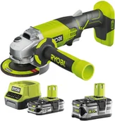 Szlifierki i polerki - RYOBI Szlifierka kątowa R18AG + akumulator z ładowarką RC18120-115 + akumulator RB18L50 One+ 5 Ah 5133001903 - miniaturka - grafika 1