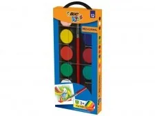 BiC Farby akwarelowe 12 kolorów - Artykuły biurowe - miniaturka - grafika 4