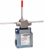 Łączniki, trójniki, kształtki - Schneider Łącznik-krańcowy-2-pręty-metalowe-2x2NC-dławik-PG-135 XCKMR54D2 - miniaturka - grafika 1