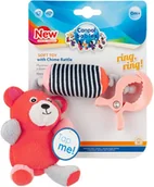 Maskotki i pluszaki - Canpol babies Pluszowa zabawka z dzwoneczkiem Misie czerwona - miniaturka - grafika 1