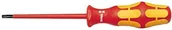 Śrubokręty - Wera kształt masywny Plus  Serie 100 VDE, kompaktowy śrubokręt szczelinowy 160 i z Laser Tip, czerwony 05006178001 - miniaturka - grafika 1