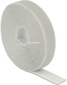 Tuning komputera - akcesoria - Delock Organizer Klett-Kabelbinder 20mm x 5m Rolle grau 18280 18280 - miniaturka - grafika 1