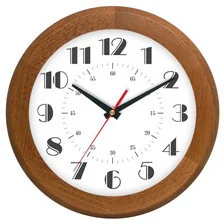 Atrix Zegar ścienny drewniany rondo #6 ATW301F - Zegary - miniaturka - grafika 5