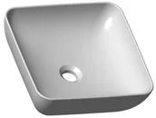 Umywalki - Ravak umywalka Uni Slim 380 S nablatowa ceramiczna XJX01138001 - miniaturka - grafika 1