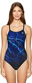 Pływanie - TYR damskie illume DIAM ondfit Swim Suit, wielokolorowa, 34 DLL7A_bleu_34 - miniaturka - grafika 1