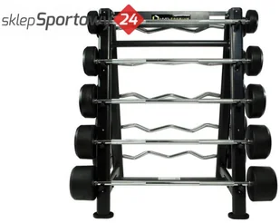 HMS STOJAK NA SZTANGI TRENINGOWE STAŁE STR05 17-62-048 - Stojaki na hantle i obciążenia - miniaturka - grafika 4