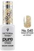 Lakiery hybrydowe - VICTORIA VYNN VICTORIA VYNN Kremowy Lakier Hybrydowy PURE kolor: 040 WALK OF FAME 8ML VIC000037 - miniaturka - grafika 1