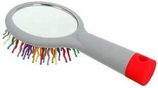Twish, Handy Mirror, szczotka do włosów z lusterkiem Light Grey, 1 szt. - Szczotki do włosów dla dzieci - miniaturka - grafika 5