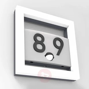 ECO-Light Alice lampka LED z numerem domu, z czujnikiem - Lampy ogrodowe - miniaturka - grafika 2