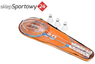 Wish RAKIETY DO BADMINTONA ALUMTEC 55K NIEB-POMARAŃCZO 2SZT + LOTKI 3SZT ZADZWOŃ 600-555-801 ! 14-20-010 - Badminton - miniaturka - grafika 6
