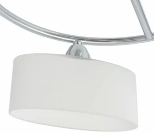 VidaXL Lampa sufitowa, 5 żarówek E14, klosze w kształcie elipsy, 200 W 50494 - Lampy sufitowe - miniaturka - grafika 4