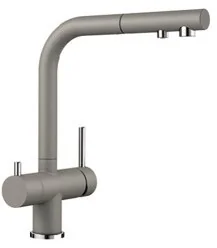 Blanco Fontas-S II Tartufo bateria zlewozmywakowa z wyciąganą wylewką Silgranit-Look 525206 - Baterie kuchenne - miniaturka - grafika 2