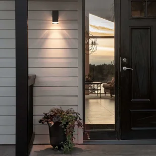 Konstmide Kinkiet zewnętrzny Antares downlight 16,5cm czarny - Lampy ogrodowe - miniaturka - grafika 3