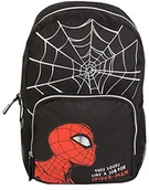 Plecaki - Popgear Marvel Comics Spider-Man Web Head chłopięcy plecak | oficjalny produkt | Avengers plecak z superbohaterem na powrót do szkoły, pomysł na prezent urodzinowy dla chłopców MSP90006BBP01OS - miniaturka - grafika 1