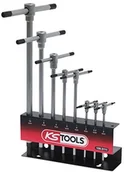 Klucze i nasadki - KS Tools 158.5111 8 sztuki 8 Hex klucz  T uchwyt/uchwyt do notebooka - miniaturka - grafika 1