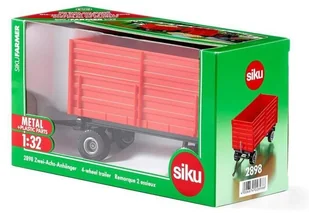 Siku FARMER 2898 Przyczepa dwuosiowa 1:32 2898 - Samochody i pojazdy dla dzieci - miniaturka - grafika 4