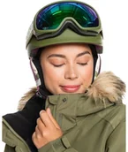 Gogle narciarskie - DR.ZIPE ROXY Rockferry Color Luxe Burnt Olive GPZ0) - miniaturka - grafika 1
