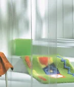 Zasłony prysznicowe - Sealskin Clear zasłonka prysznicowa PCV 180x200cm 210041300 - miniaturka - grafika 1