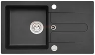 Zlewozmywaki - Alveus CANCAN 130 czarny (9703391P) - miniaturka - grafika 1