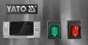 Yato SZAFA CHŁODNICZA GN 2/1 650L PRZESZKLONA YG-05225 - Szafy i witryny chłodnicze - miniaturka - grafika 10